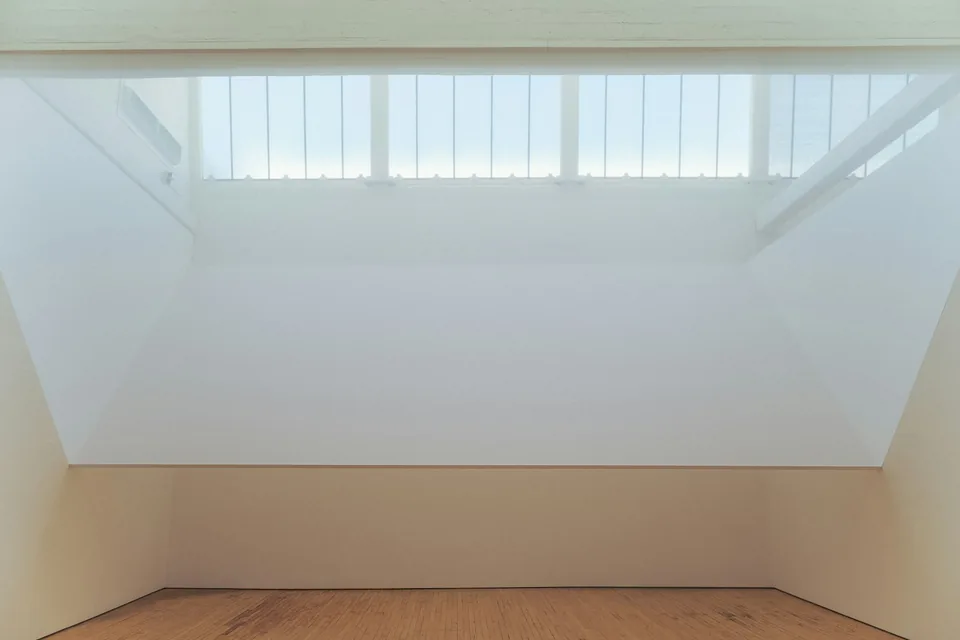 Post-construction interior prepared for handoff